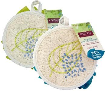 EcoPouf Dual Cleansing Pad - 1 each