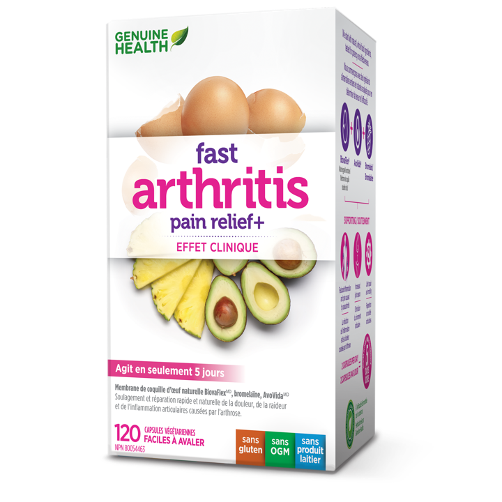 Fast Arthritis Pain Relief+ - 120 capsules