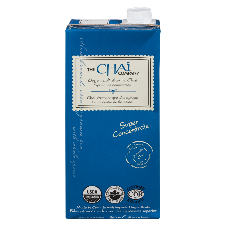 Spiced Tea Concentrate - Organic Authentic Chai - 946 ml