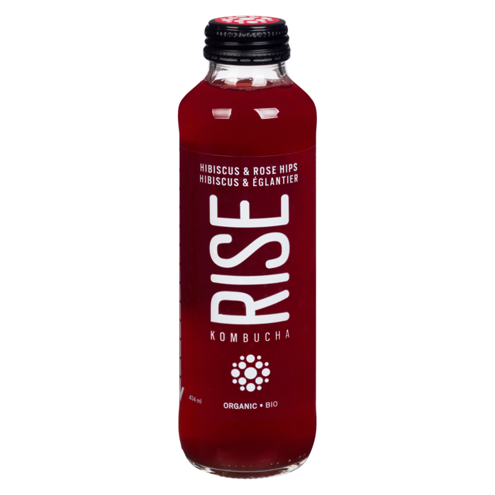 Kombucha - Hibiscus &amp; Rose Hips - 414 ml