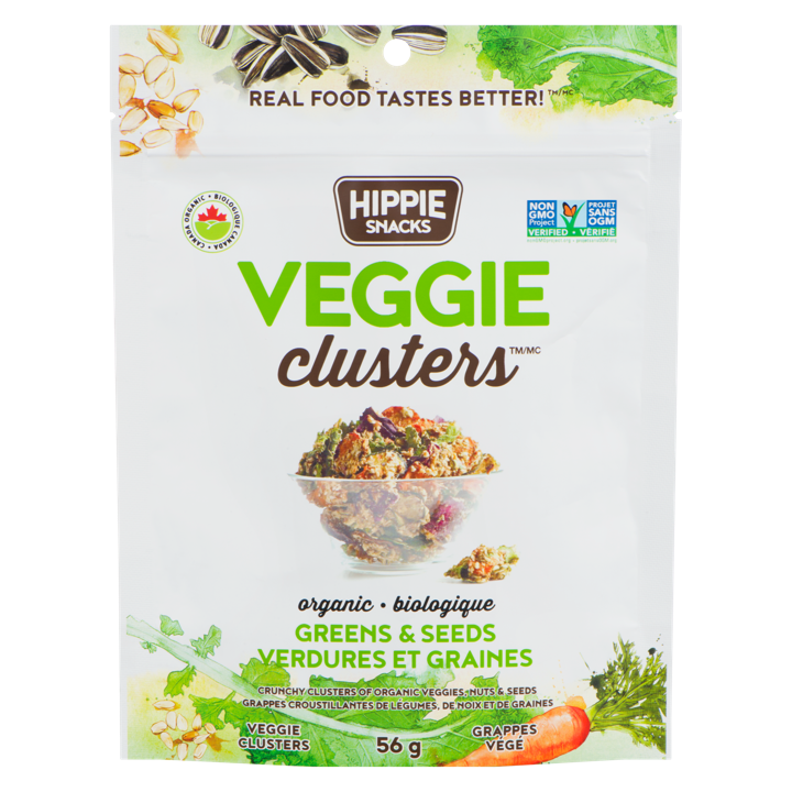 Veggie Clusters - Greens &amp; Seeds - 56 g