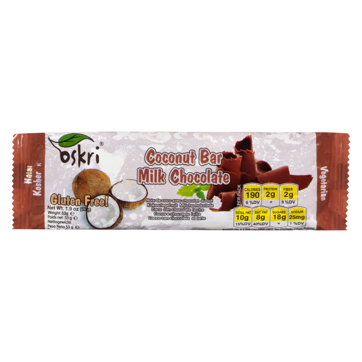 Coconut Bar - Milk Chocolate - 53 g