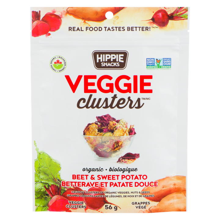 Veggie Clusters - Beet &amp; Sweet Potato - 56 g