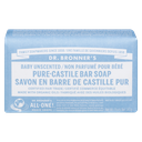 Pure-Castile Bar Soap - Baby Unscented - 140 g