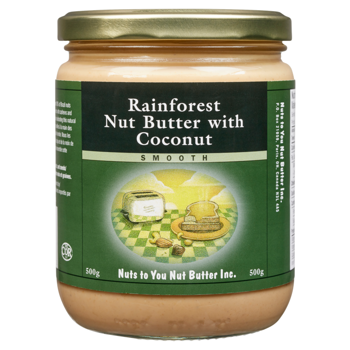 Rainforest Nut Butter with Coconut - 500 g