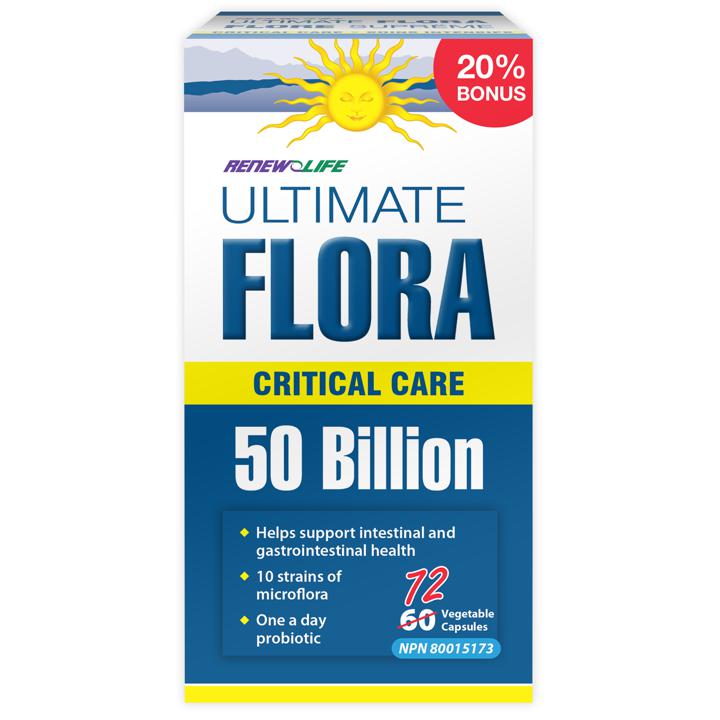 Ultimate Flora Critical Care - 72 veggie capsules