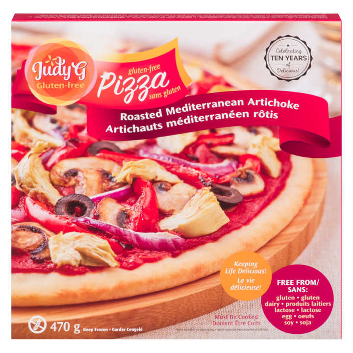 Gluten-free Pizza - Roasted Mediterranean Artichoke - 470 g