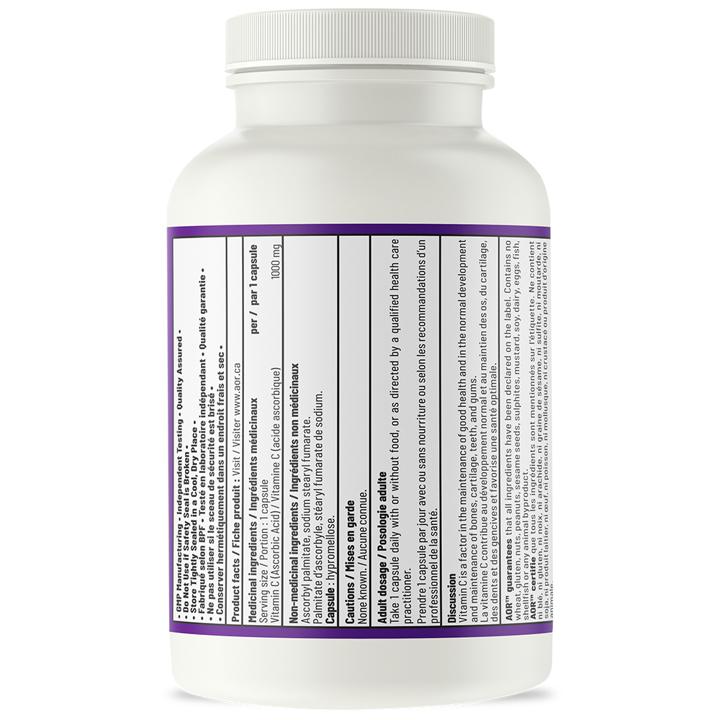 Vitamin C - 1,000 mg - 100 veggie capsules