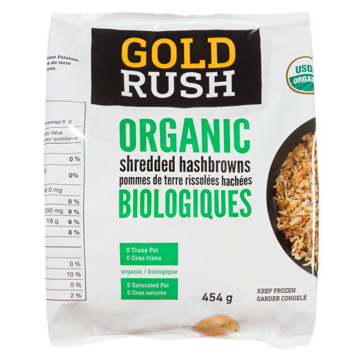 Organic Shredded Hashbrowns - 454 g