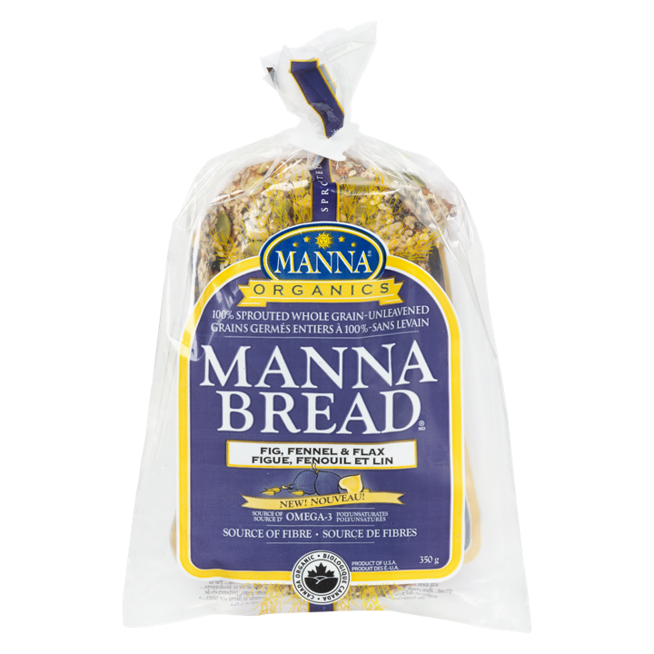 Manna Bread - Fig, Fennel &amp; Flax - 350 g