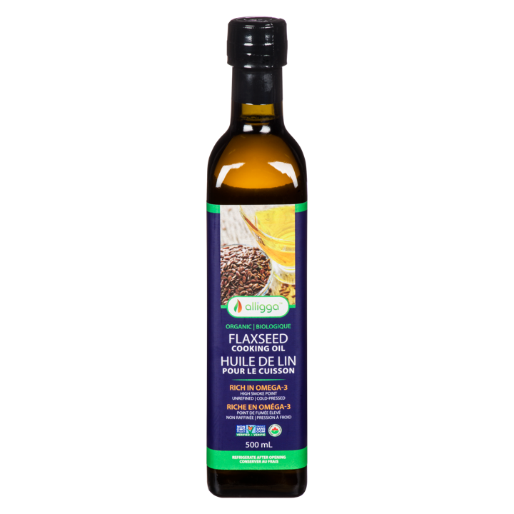 Organic Flaxseed Oil - 500 ml