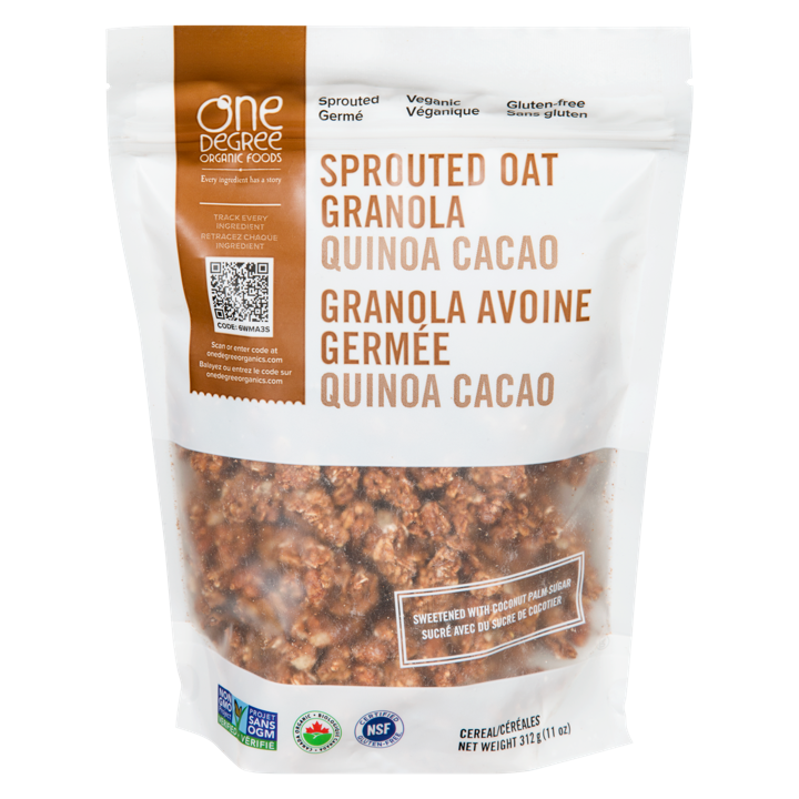 Sprouted Granola - Quinoa Cacao - 312 g