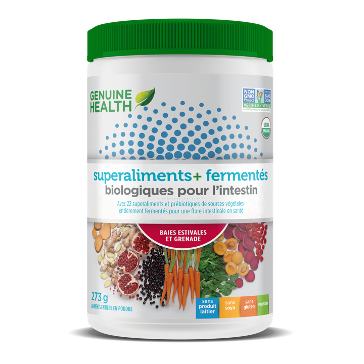 Fermented Organic Gut Superfoods+ - Summer Berry Pomegranate - 273 g