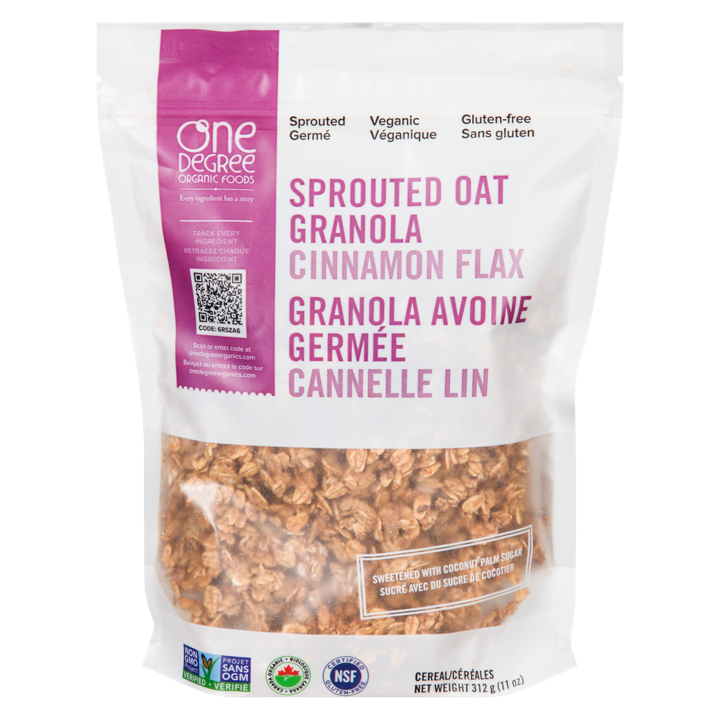 Sprouted Granola - Cinnamon Flax - 312 g
