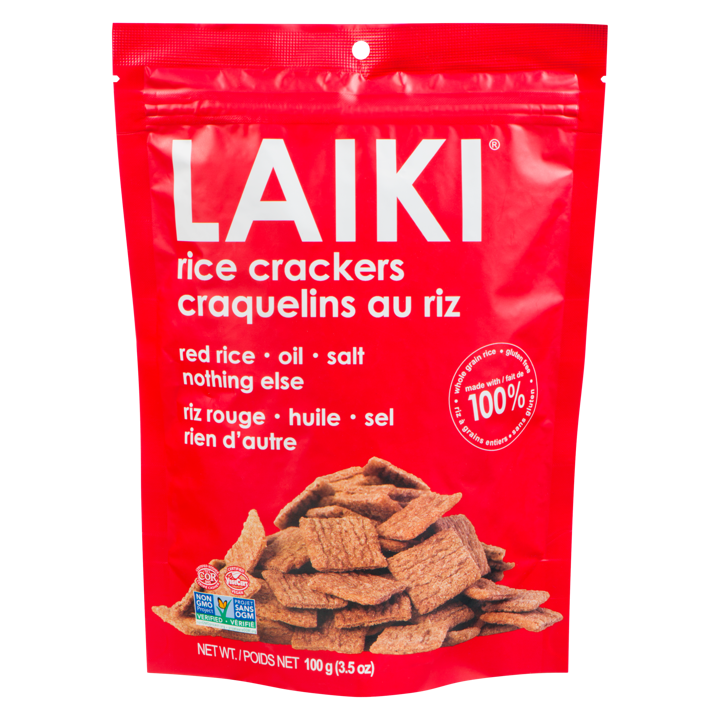 Rice Crackers - Red Rice - 100 g