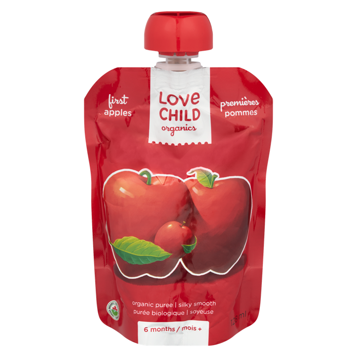 Organic Puree - First Apples 6+ months - 128 ml