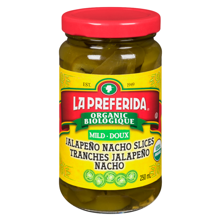 Sliced Jalapenos - Mild - 250 ml