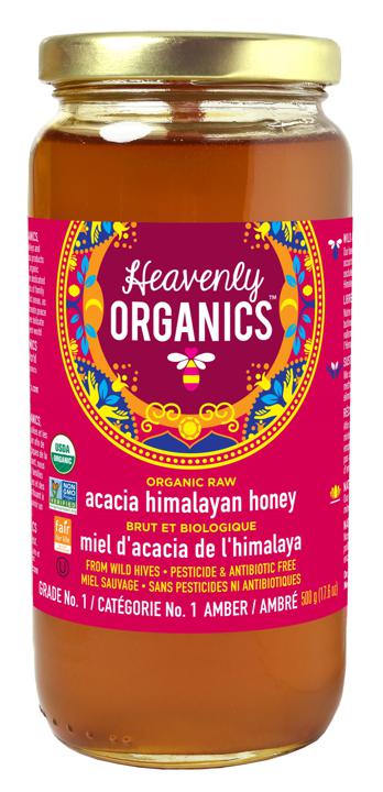 100% Organic Raw Acacia Honey - 500 g