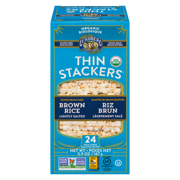 Thin Stackers - Brown Rice - 167 g