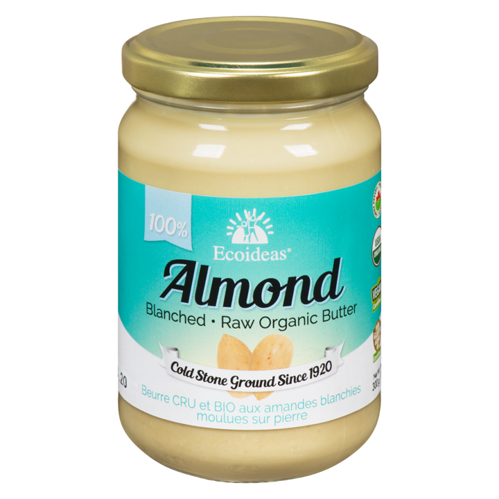 Raw Organic Butter - Blanched Almond - 300 g