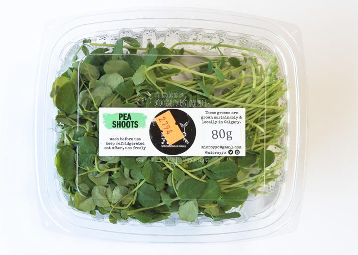 Sprouts - Pea Shoots - Microgreens - 60 g