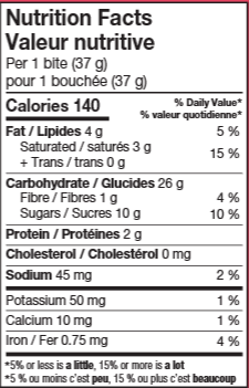 Stuff'd Oat Bites - Strawberry - 5 x 37 g