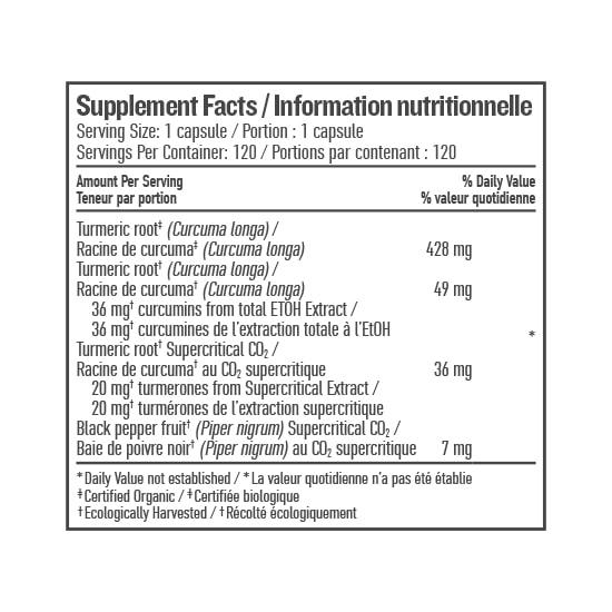 Turmeric Liquid Capsule - 120 capsules