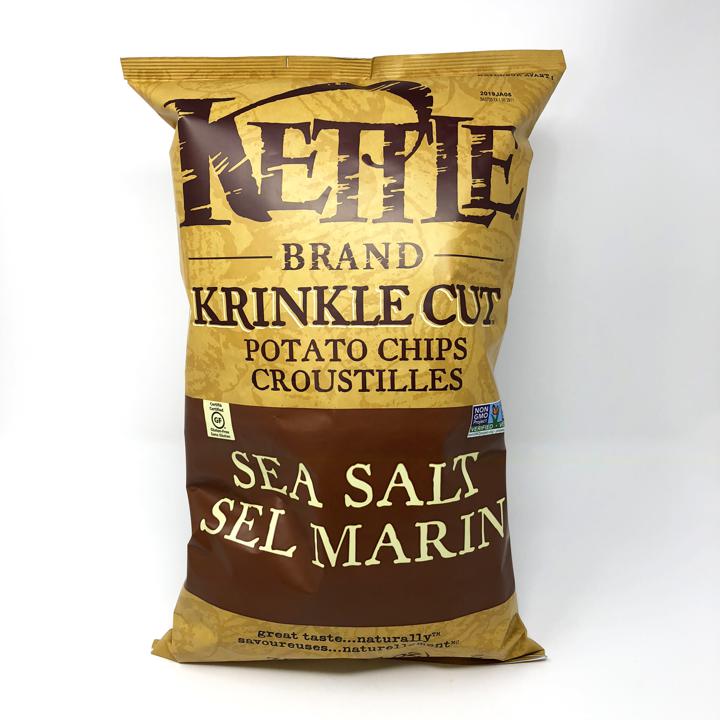 Krinkle Cut Potato Chips - Sea Salt - 397 g