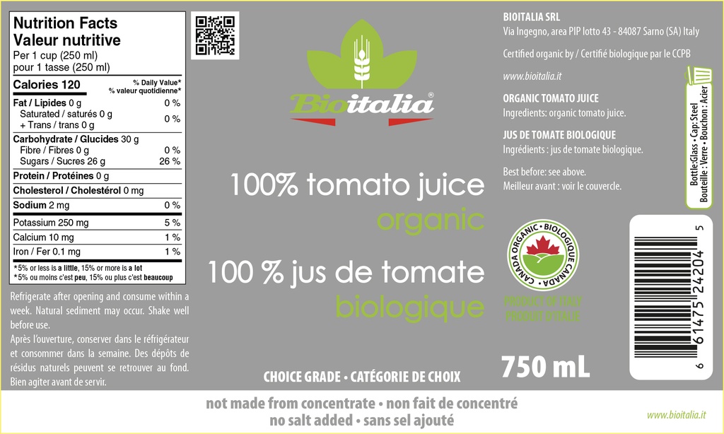 Tomato Juice - 750 ml