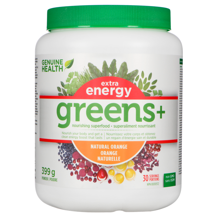 Greens+ Extra Energy - Orange - 399 g
