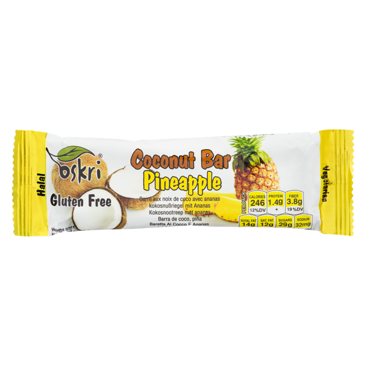 Coconut Bar - Pineapple - 53 g