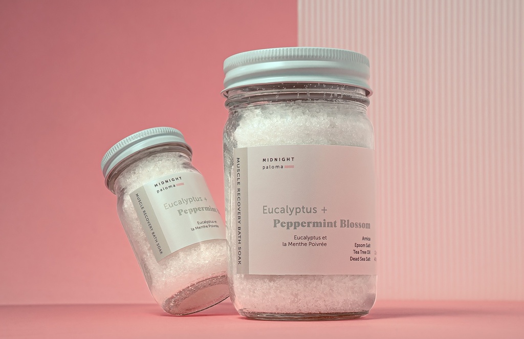 Eucalyptus + Peppermint Blossom Muscle Recovery Bath Soak