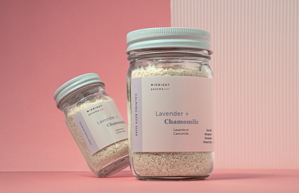 Lavender + Chamomile Calming Bath Soak