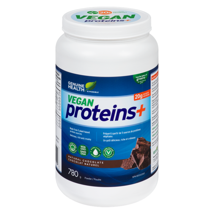 Vegan Proteins+ - Chocolate - 780 g