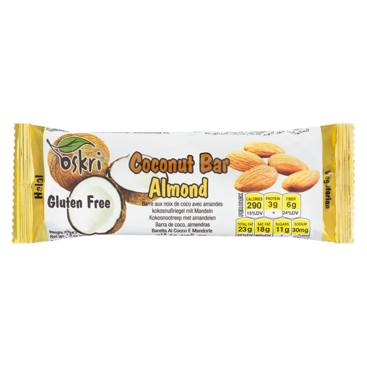 Coconut Bar - Almond - 53 g