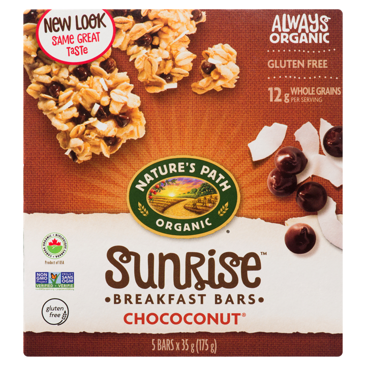 Sunrise Breakfast Bars - Chococonut - 5 x 35 g