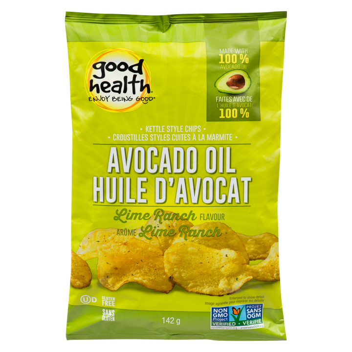 Kettle Style Chips - Avocado Oil Lime Ranch - 142 g