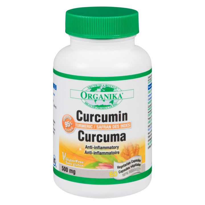 Curcumin - 500 mg - 60 veggie capsules