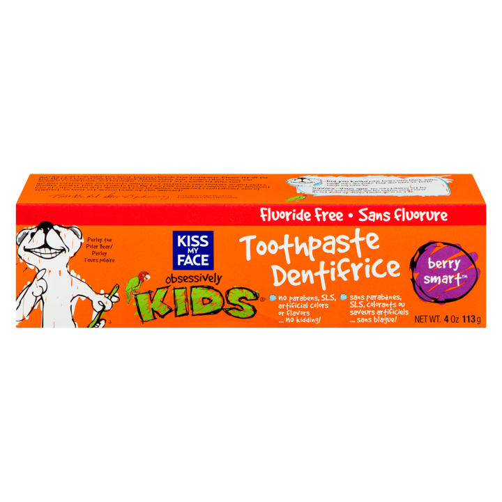 Obsessively Kids Toothpaste Fluoride Free - Berry Smart - 113 g