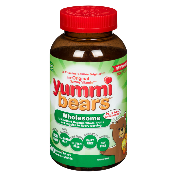 Wholesome Yummi Bears + Antioxidants - 200 count