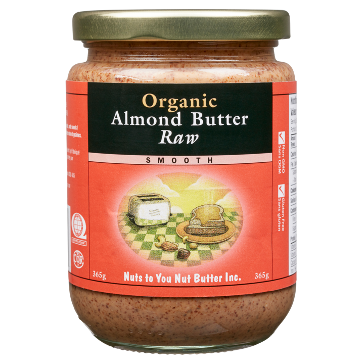 Organic Almond Butter - Raw