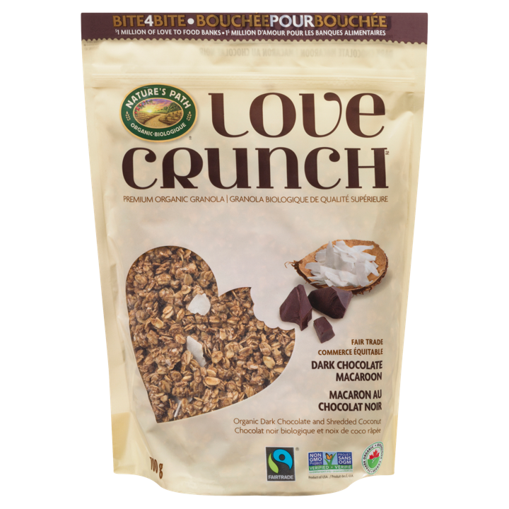 Love Crunch Cereal - Dark Chocolate Macaroon