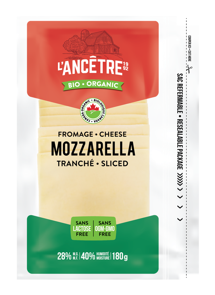 L'Ancetre Sliced Mozzarella 28%