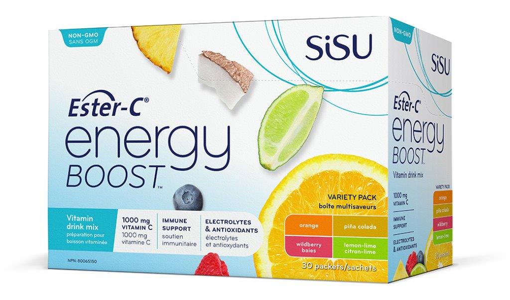 Ester-C Energy Boost Variety pack