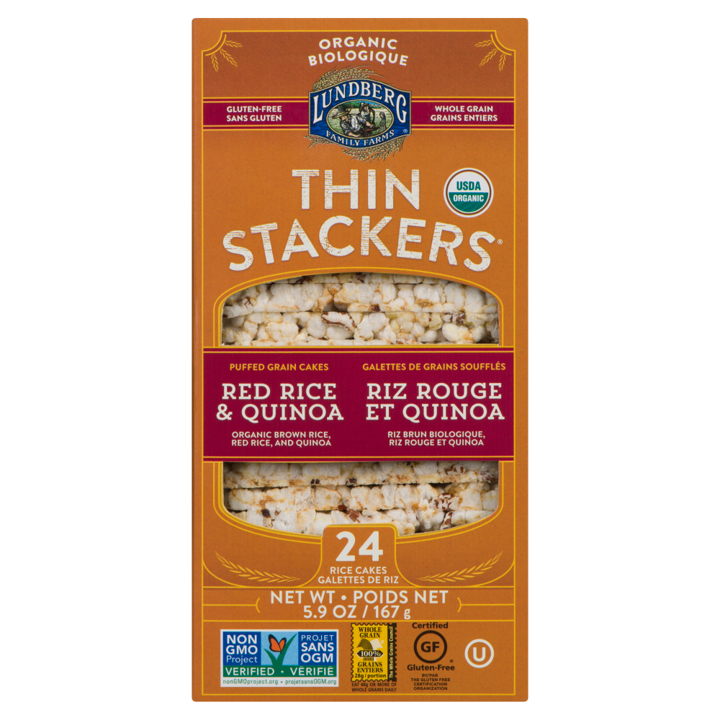 Thin Stackers - Red Rice &amp; Quinoa