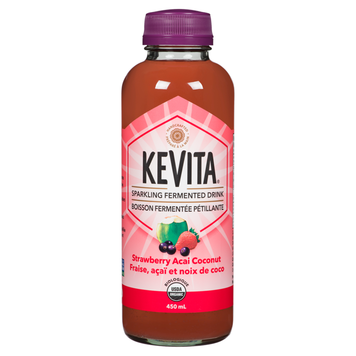 Sparkling Probiotic Drink - Strawberry Acai Coconut