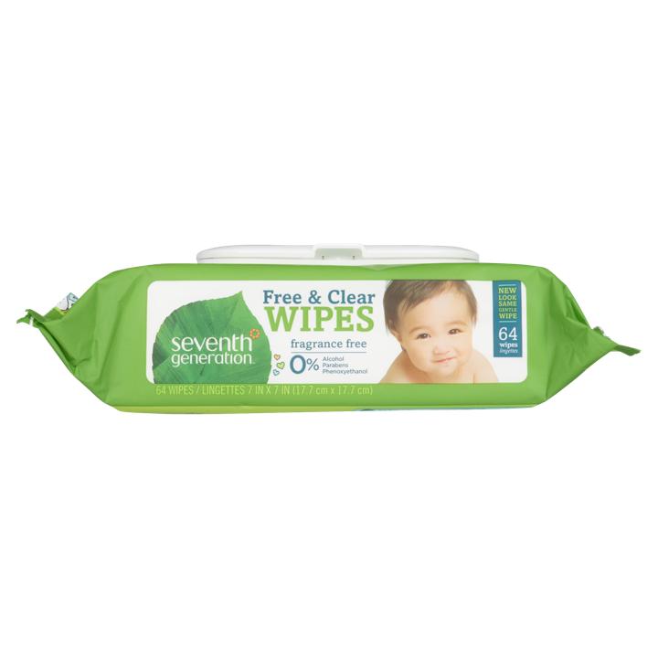 Free &amp; Clear Wipes - Unscented