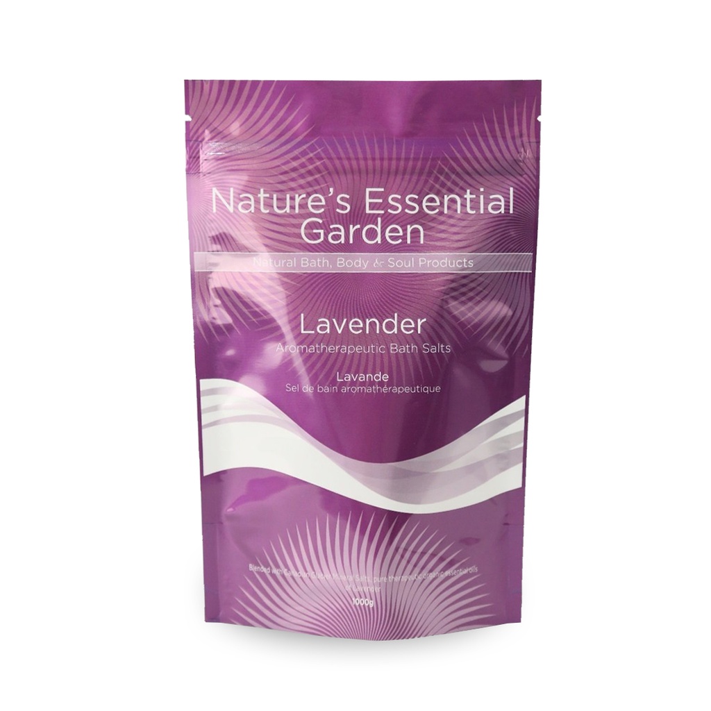 Aromatherapeutic Bath Salts - Lavender