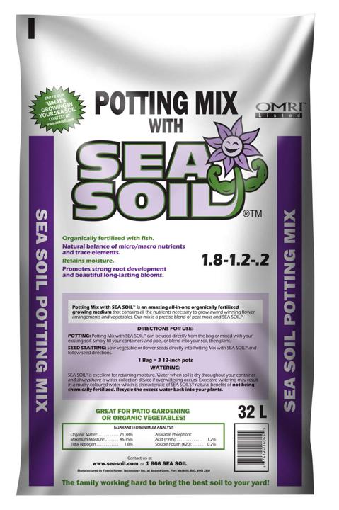 Potting Mix with Sea Soil