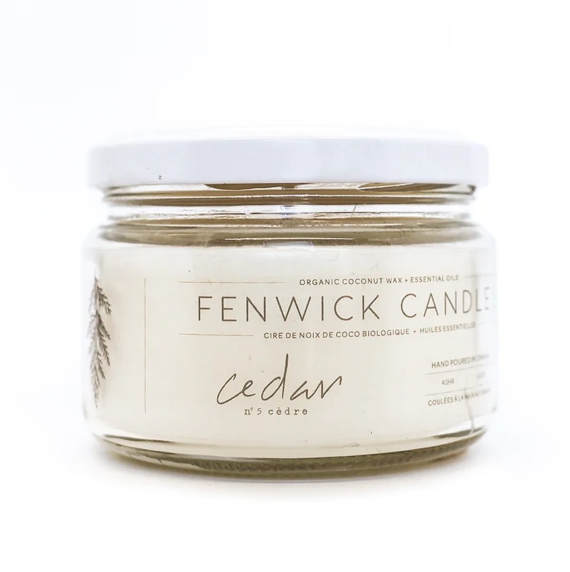 No 5 Cedar Candle